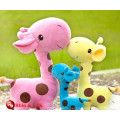 customized OEM design stuffed giraffe